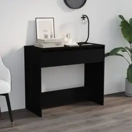 Konsoles Galdiņš, Melns, 89X41X76,5 Cm, Tērauds Vidaxl