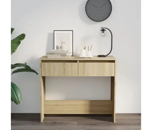 Konsolinis Staliukas, Ąžuolo, 89X41X76,5cm Apdirbta Mediena