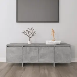 Televizoriaus Spintelė, Betono, 120X30X40,5cm Apdirbta Mediena