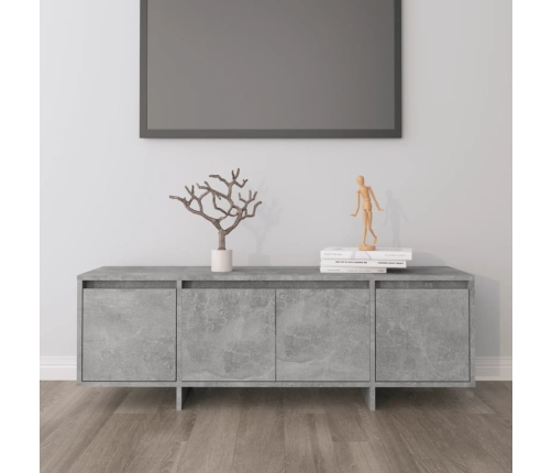 Tv Skapītis, Betona Pelēks, 120X30X40,5 Cm, Inženierijas Koks Vidaxl