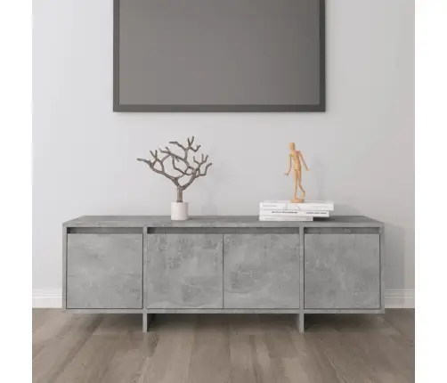 Televizoriaus Spintelė, Betono, 120X30X40,5cm Apdirbta Mediena