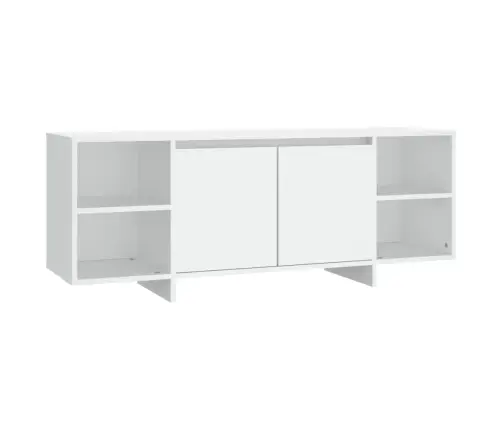 Tv Skapītis, Balts, 130X35X50 Cm, Inženierijas Koks Vidaxl