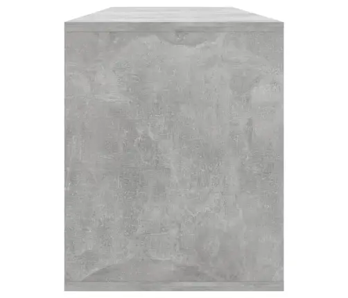 Tv Skapītis, Betona Pelēks, 130X35X50 Cm, Inženierijas Koks Vidaxl