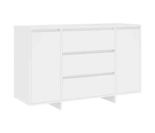 Kumode Ar 3 Atvilktnēm, Balta, 120X41X75 Cm, Inženierijas Koks Vidaxl Kumode Ar 3 Atvilktnēm, Balta, 120X41X75 Cm, Inženierijas Koks Vidaxl