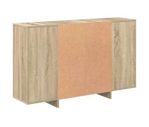 Kumode, Ozolkoka Krāsā, 120X30X75 Cm, Inženierijas Koks Vidaxl