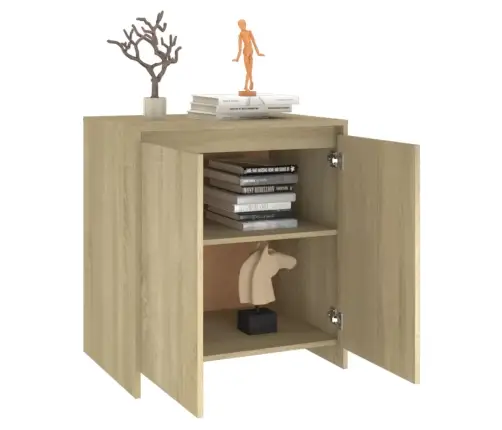 Kumode, Ozolkoka Krāsa, 70X41X75 Cm, Inženierijas Koks Vidaxl