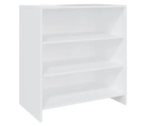 Kumode, Balta, 70X40,5X75 Cm, Inženierijas Koks Vidaxl