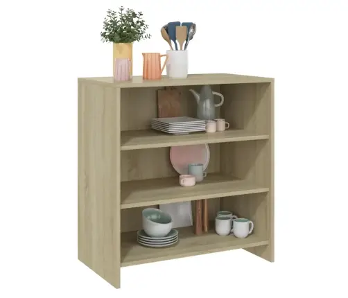 Kumode, Ozolkoka Krāsā, 70X40,5X75 Cm, Inženierijas Koks Vidaxl