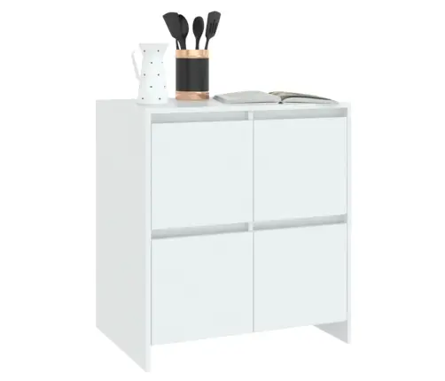 Kumode, Melna, 70X41X75 Cm, Inženierijas Koks Vidaxl