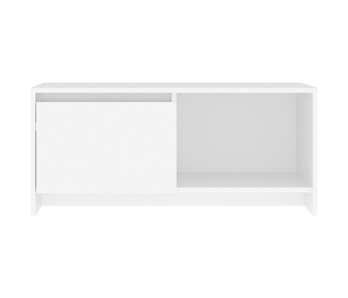 Tv Skapītis, Balts, 90X35X40 Cm, Inženierijas Koks Vidaxl