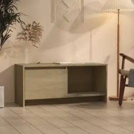 Tv Skapītis, Ozolkoka Krāsa, 90X35X40 Cm, Inženierijas Koks Vidaxl