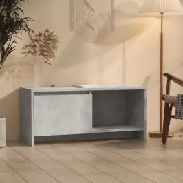 Tv Skapītis, Betona Pelēks, 90X35X40 Cm, Inženierijas Koks Vidaxl