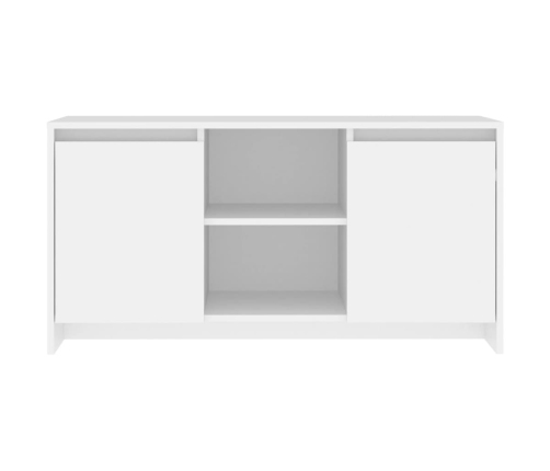 Tv Skapītis, Balts, 102X37,5X52,5 Cm, Inženierijas Koks Vidaxl