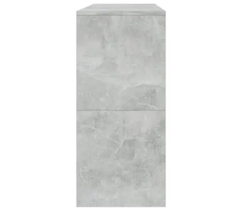 Konsoollaud, Betoonhall, 100X35X76,5 cm Tehispuit