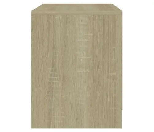 Naktsskapīši, 2 Gb., Ozolkoka, 45X34,5X44,5Cm Inženierijas Koks Vidaxl