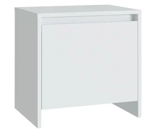 Naktsskapīši, 2 Gab., Balti, 45X34X44,5 Cm, Inženierijas Koks Vidaxl