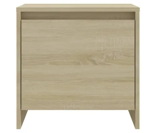 Naktsskapīši, 2 Gb., 45X34X44,5Cm Inženierijas Koks, Koka Krāsa Vidaxl