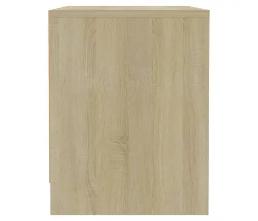 Naktsskapīši, 2 Gb., 45X34X44,5Cm Inženierijas Koks, Koka Krāsa Vidaxl