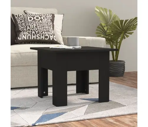 Kohvilaud, Kõrgläikega Valge, 55 X 55 X 42 cm Tehispuit