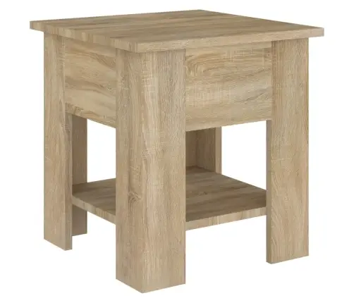 Kavos Staliukas, Sonoma Ąžuolo, 40X40X42cm Apdirbta Mediena