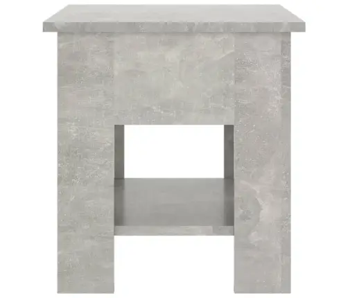 Kavos Staliukas, Betono Pilkas, 40X40X42cm Apdirbta Mediena Kavos Staliukas, Betono Pilkas, 40X40X42cm Apdirbta Mediena