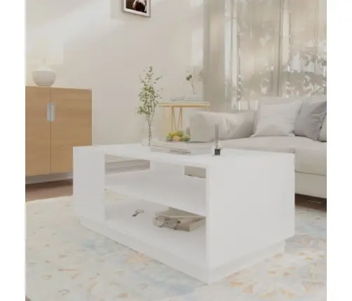Kavos Staliukas, Baltos Spalvos, 102X55X43cm Mdp