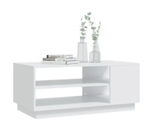 Kavos Staliukas, Baltos Spalvos, 102X55X43cm Mdp