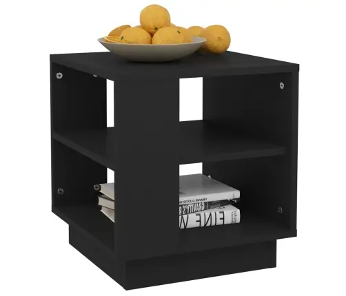 Kohvilaud, Must, 40X40X43 cm Tehispuit Kohvilaud, Must, 40X40X43 cm Tehispuit