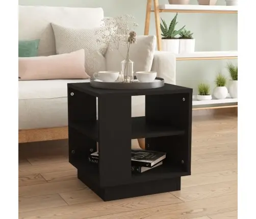 Kohvilaud, Must, 40X40X43 cm Tehispuit Kohvilaud, Must, 40X40X43 cm Tehispuit