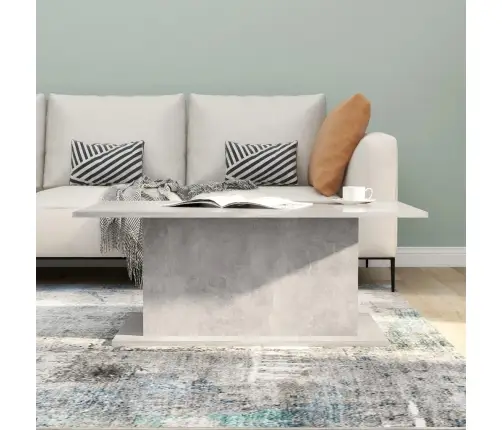 Kavos Staliukas, Betono Pilkos Spalvos, 102X55,5X40cm Mdp