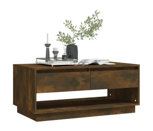 Kafijas Galdiņš, 102,5X55X44 Cm, Inženierijas Koks, Ozolkoka Vidaxl