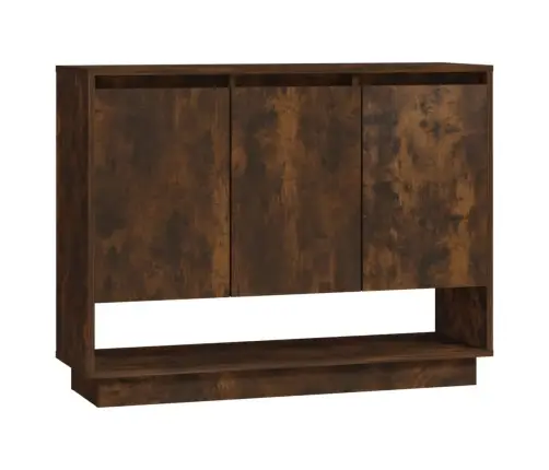 Kumode, Ozolkoka Krāsa, 97X31X75 Cm, Inženierijas Koks Vidaxl