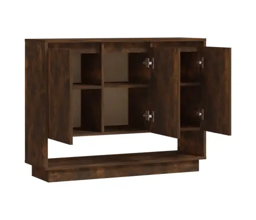 Kumode, Ozolkoka Krāsa, 97X31X75 Cm, Inženierijas Koks Vidaxl