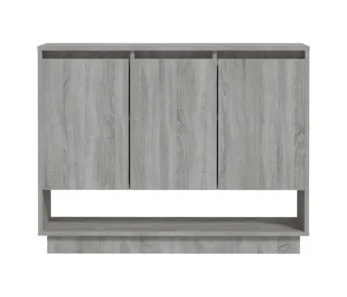 Kumode, Pelēka Ozolkoka, 97X31X75 Cm, Inženierijas Koks Vidaxl