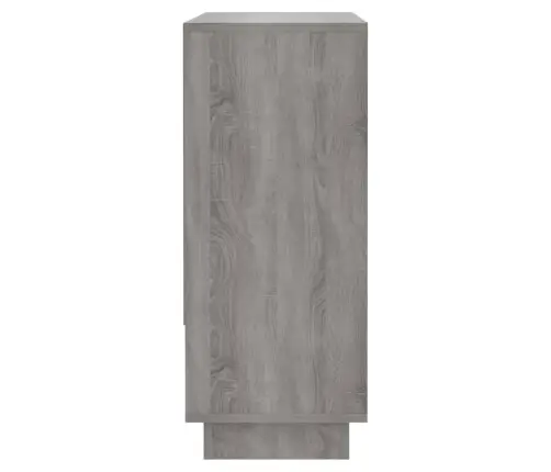 Kumode, Pelēka Ozolkoka, 97X31X75 Cm, Inženierijas Koks Vidaxl