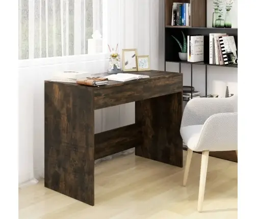 Rašomasis Stalas, Dūminės Ąžuolo Spalvos, 101X50X76,5cm Mdp Rašomasis Stalas, Dūminės Ąžuolo Spalvos, 101X50X76,5cm Mdp