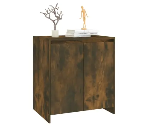 Šoninė Spintelė, Dūminio Ąžuolo, 70X41X75cm Apdirbta Mediena