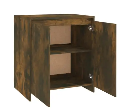 Šoninė Spintelė, Dūminio Ąžuolo, 70X41X75cm Apdirbta Mediena