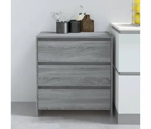 Puhvetkapp, Hall Sonoma Tamm, 70X41X75 cm Tehispuit