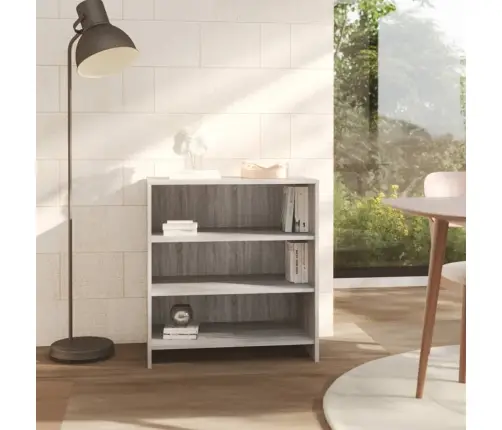 Šoninė Spintelė, Pilka Ąžuolo, 70X40,5X75cm Apdirbta Mediena