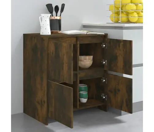 Kumode, Ozolkoka Krāsa, 70X41X75 Cm, Inženierijas Koks Vidaxl