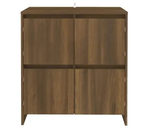 Šoninė Spintelė, Ruda Ąžuolo, 70X41X75cm Apdirbta Mediena