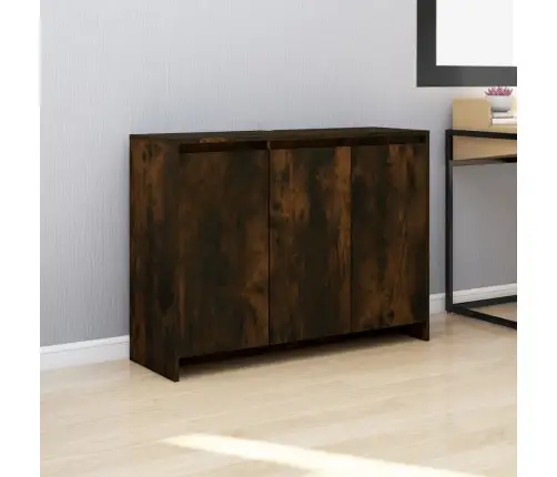 Kumode, Ozolkoka Krāsa, 102X33X75 Cm, Inženierijas Koks Vidaxl