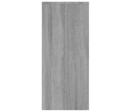 Kumode, Pelēka Ozolkoka Krāsa, 102X33X75 Cm, Inženierijas Koks Vidaxl