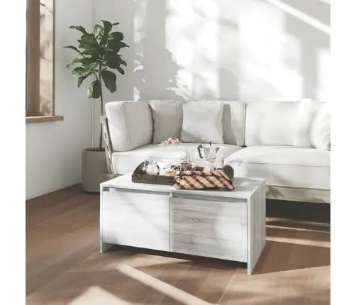 Kafijas Galdiņš, Pelēcīga Ozola, 90X50X41,5Cm Inženierijas Koks Vidaxl Kafijas Galdiņš, Pelēcīga Ozola, 90X50X41,5Cm Inženierijas Koks Vidaxl