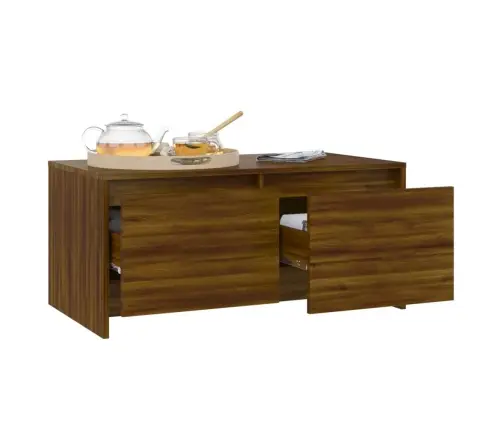 Kafijas Galdiņš, Ozolkoka Krāsā, 90X50X41,5Cm Inženierijas Koks Vidaxl Kafijas Galdiņš, Ozolkoka Krāsā, 90X50X41,5Cm Inženierijas Koks Vidaxl