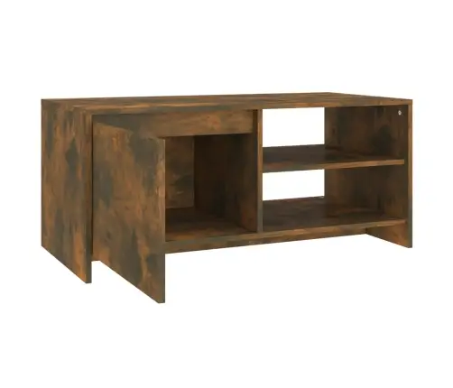 Kafijas Galdiņš, Ozola Krāsa, 102X50X45 Cm, Inženierijas Koks Vidaxl