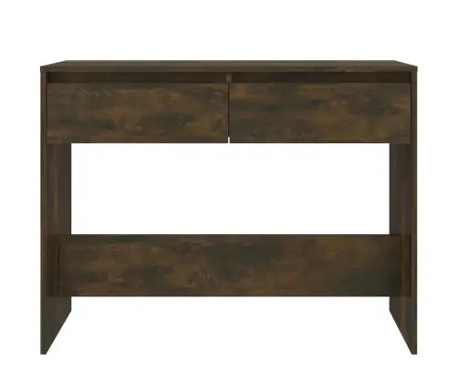 Konsoollaud, Suitsutatud Tamm, 100X35X76,5 cm Tehispuit