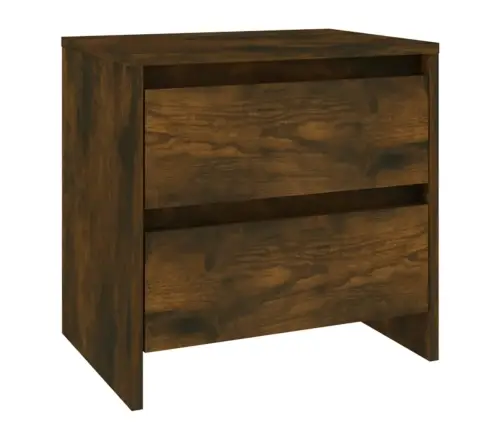 Naktsskapīši, 2 Gb., Ozolkoka, 45X34,5X44,5Cm Inženierijas Koks Vidaxl