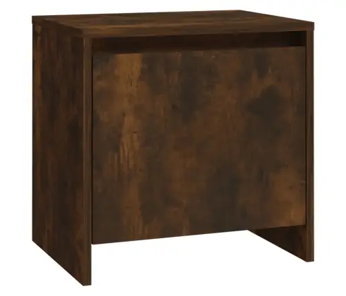 Naktinė Spintelė, Dūminio Ąžuolo, 45X34X44,5cm Mediena